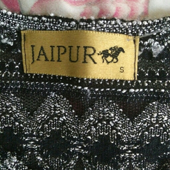 Jaipur Textured Design Tank Top Size Small - Picture 5 of 5